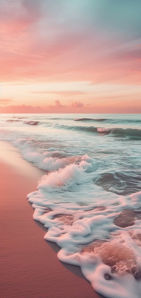 Iphone Summer Wallpaper, Aesthetic Wallpaper Iphone Summer, Summer Beach Wallpaper, Beach Wallpaper Iphone, Beach Wall Collage, Summer Wallpapers, Iphone Wallpaper Aesthetic, Cute Summer Wallpapers, Pastel Sunset