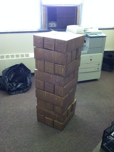 lifesize jenga with soda boxes - Google Search Life Size Jenga, Life Size Games, School Party Games, Giant Jenga, Teen Library, Reading Club, Childrens Library, Summer Reading Program, Summer Program