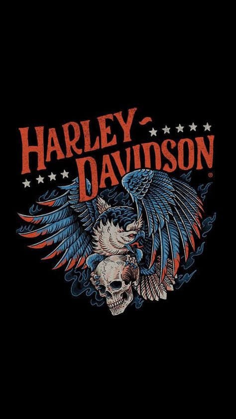 Harley Davidson Wallpaper, Harley Davidson, Black