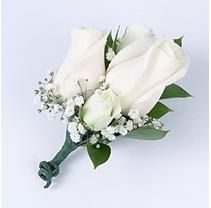 White Rose Wedding Collection - Corsage and Boutonniere Package (24 pc.) Boutonniere White Rose, White Rose Corsage, Boutonniere White, White Rose Boutonniere, White Spray Roses, White Boutonniere, Bulk Wedding Flowers, Rose Corsage, White Roses Wedding