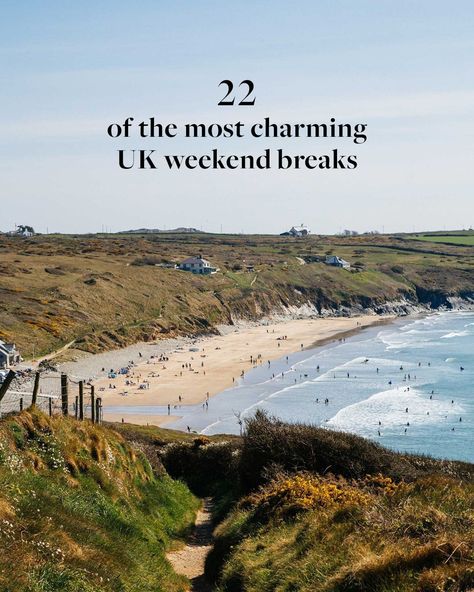 Is there anything that warms the cockles more than a cosy UK escape? With blustery clifftop walks and toasty firesides aplenty, tap the link in the bio for our editors’ favourite weekend breaks. Uk City, Weekend Breaks, My Vision Board, City Break, Travel Inspo, Tap, Vision Board, Travel