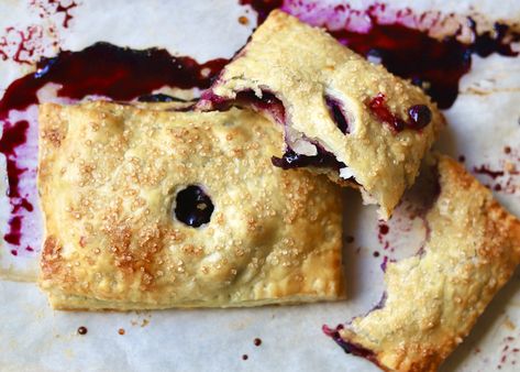 Blueberry Hand Pies, Hand Pie, Turbinado Sugar, Dessert For Two, Fruit Filling, Hand Pies, All Purpose Flour, Egg Wash, Original Recipe