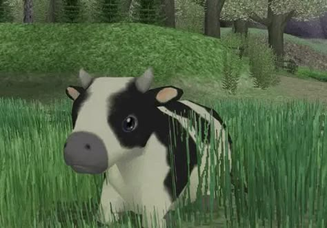 Cow Twitter Header, Toro Background Pc, Cow Wallpaper Laptop, Cows Wallpapers Desktop, Cow Meme, Toro Inoue, A Cow, Harvest Moon, Aesthetic Gif