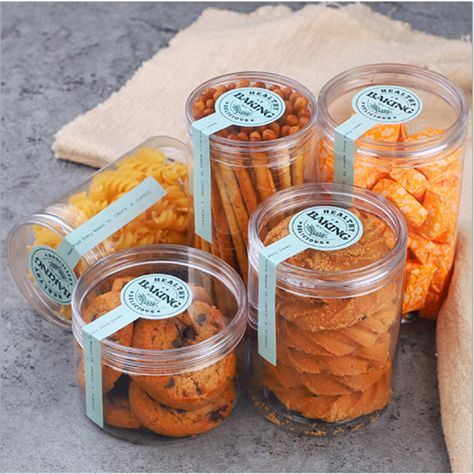 Empty Clear Cookies Candies Beans Packaging Food Grade Pet Plastic Container Storage Bulk Jars With LidsFind Complete Details about Empty Clear Cookies Candies Beans Packaging Food Grade Pet Plastic Container Storage Bulk Jars With Lids,Bulk Jars With Lids,Food Storage Jars,Empty Storage Jars from Jars Supplier or Manufacturer-Guangzhou Jinyao Plastic CoLtd. Jar Packing Ideas, Cookies Packaging Ideas In A Jar, Hampers Lebaran Cookies, Cookie Jar Packaging, Cookies Packing Ideas, Cookies Hampers Packaging, Food Jar Packaging, Cookies Jar Packaging, Candy Containers Ideas