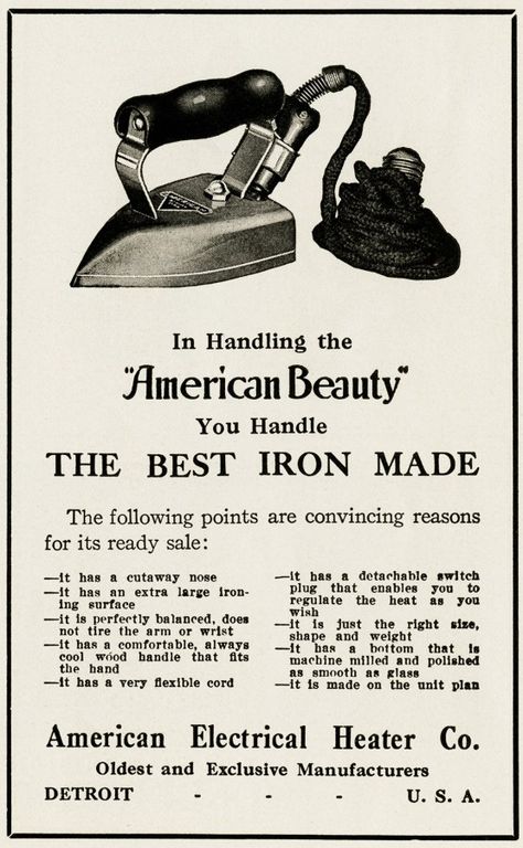 Clothes Iron, Vintage Clip Art, Best Iron, Vintage Appliances, Old Design, Vintage Laundry, 11x14 Frame, Clip Art Vintage, Old Ads