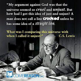 Come Reason's Apologetics Notes: Geometry, Morality, and Suffering in the World High School Geometry, Lewis Quotes, Above The Law, Here Lies, Cs Lewis Quotes, Existence Of God, Poached Egg, Cs Lewis, Straight Line