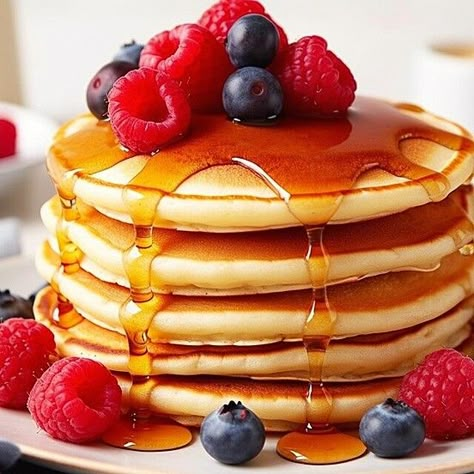 American Pancakes Aesthetic, Cracker Barrel Pancake Recipe, Fluffy Pancake Mix Recipe, Girly Breakfast, Blueberry Muffin Recipe Healthy, Quick Dessert Ideas, Cracker Barrel Pancakes, Homemade Pancake Mix, Breakfast Date