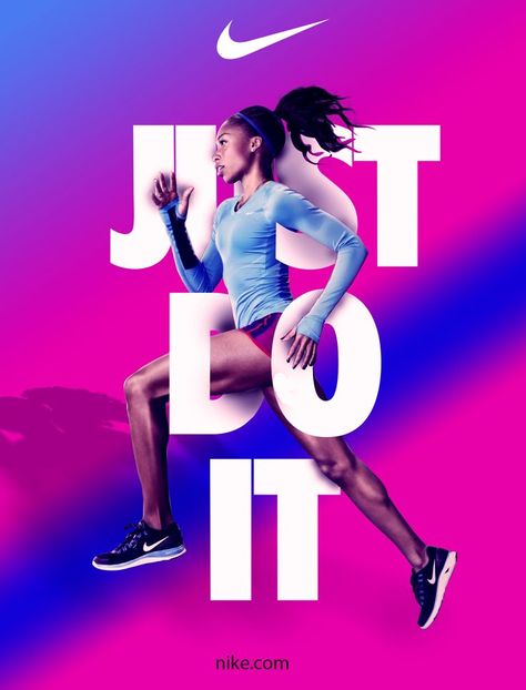 Fitness Campaign Ideas, Quality Graphic Design, Gym Advertising Design, Fitness Creative Ads, Workout Poster Design, Nike Editorial, Gym Ads, Fitness Ads, Sports Ads