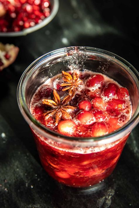 Spiced Cranberry Thyme Moscow Mule | halfbakedharvest.com Holiday Mules, Cranberry Moscow Mule, Cranberry Simple Syrup, Moscow Mule Recipe, Recipes Drinks, Mule Recipe, Lunch Inspiration, Thanksgiving Cocktails, Winter Cocktails