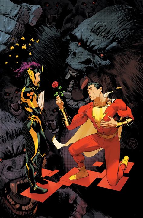 Dan Mora, Captain Marvel Shazam, The Creeper, Arte Dc Comics, Dc Comics Artwork, Superhero Design, Find A Way, Dc Comics Art, Dc Heroes