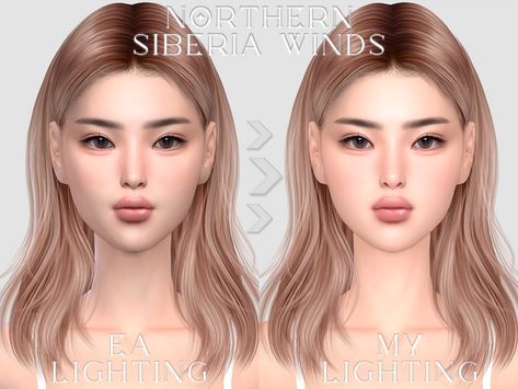 GENTLE CAS LIGHTING MOD | Northern Siberia Winds sur Patreon Sims 4 Cc Skin Genetics, Ts4 Northern Siberia Winds, Sims 4 Cc Cas Lighting Mod, Sims4 Northern Siberia Winds, Sims 4 Cc Cas Lighting, Sims Lighting Mod, Sims4 Lighting Mod, Sims4 Cas Lighting, North Siberia Winds Sims 4