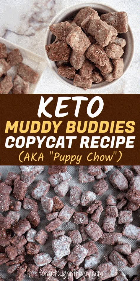 Desserts Nutella, Puppy Chow Recipe, Chow Recipe, Keto Cereal, Dessert Halloween, Puppy Chow Recipes, Desserts Keto, Postre Keto, Fat Bomb