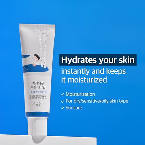 #1 for UV Protection in Korea, non-sticky, no white cast - my personal favorite and my friend's favorites Moisturizing Sunscreen, Hyaluronic Acid, Your Skin, Sunscreen, Uv Protection, Juice, Lab, Benefits, Cream