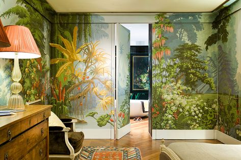 Zuber Wallpaper, Gracie Wallpaper, Chinoiserie Room, De Gournay Wallpaper, Eden Design, Statement Wallpaper, Neutral Blue, Scenic Wallpaper, Hand Painted Wallpaper