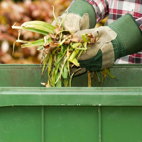 New Today -  6 Ways to Dispose of Yard Waste metrogaragedoor.com How To Get Rid Of Afids In The Garden, Garden Digging Tools, Cleaning Garden Tools Remove Rust, Cleaning And Sharpening Garden Tools, Garden Weeding Tools, Clean Up Day, Compost Container, Compost Bin Diy, Wood Mulch