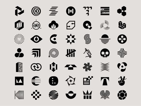 Logo collection by Milos Bojkovic on Dribbble Logo Design Infographic, S Logo Design, Photographer Logo, Frame Logo, Letter P, Letter G, Learning Design, Letter O, Letter E