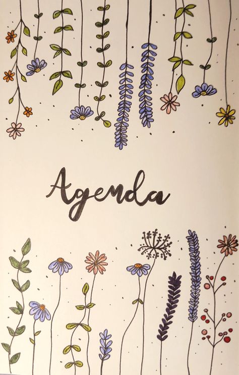 Lettering and flower doodles Floral Bullet Journal Theme, Bullet Journal Flower Doodles, Flower Bullet Journal, Budget Journal, Bullet Journel, Bullet Journal Font, Journal Fonts, Flower Theme, Passion Planner