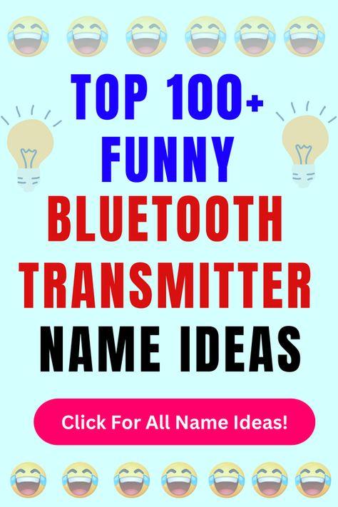 Looking for funny Bluetooth Transmitter names? Check out our list of top 100+ funny Bluetooth Transmitter name ideas in our blog post! Music Machine, Dj Disco, Bluetooth Transmitter, Funny Names, All Names, Jive, Name Ideas, Top 100, The Magicians