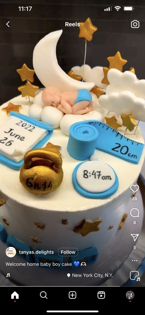 Welcome Home Baby Boy, Cake For Baby Boy, Welcome Home Cakes, Welcome Home Decorations, Cake For Baby, Welcome To The World Baby, Boy Cake, Welcome Home Baby, Baby Boy Cakes