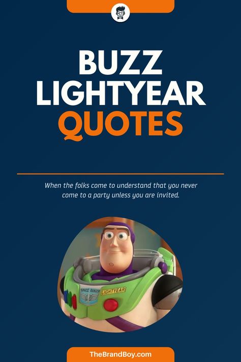 Buzz Lightyear happens to be a Toy Story franchise fictional character. #SayingsAndQuotes #FamousSayings #bestQuotes #InspirationalSayings #BuzzLightyearSayings Toy Story Birthday Quotes, Toy Story Sayings Quotes, Buzz Lightyear Quotes, Toy Story Quotes, Famous Sayings, Space Ranger, Sayings And Quotes, Year Quotes, Toy Story Birthday