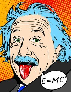 Albert Einstein Pictures, Pop Art Drawing, Photographie Portrait Inspiration, Pop Art Comic, Pop Art Portraits, Foto Art, Art Pop, Proverbs 31, Albert Einstein