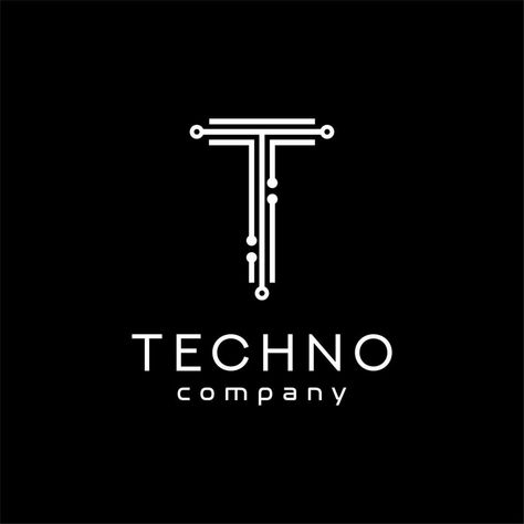 Letter T Tech Logo, For modern technology companies Logo Design Inspiration Technology, Logo Design For Technology, High Technology Design, Logo For Technology Company, It Technology Logo, Logo For Software Company, Website Design Logo, Tech Company Logo Design, It Logo Technology