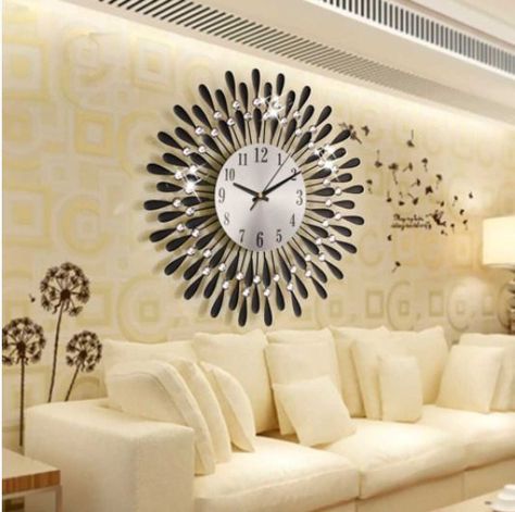 wall clock design wall clock modern wall clock large wall clock rustic wall clock living room wall clock art wall decor wall art wall decoration wall decor bedroom wall decor ideas wall decor living room Large Contemporary Wall Clock, Clocks Wall Living Room, Wall Clock Design Ideas, Living Room Wall Clock, Metal Living Room, Bedroom Wall Clock, Living Room Clocks, Wall Living Room, Wall Clocks Living Room