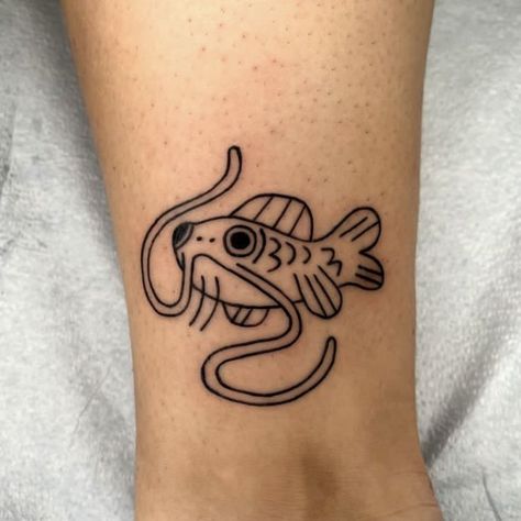 Eclectic Tattoos, Funky Tattoo Ideas, Narwhal Tattoo, Trippy Tattoo Ideas, Disney Stitch Tattoo, Square Tattoo, Trippy Tattoo, Pikachu Tattoo, Choose Her