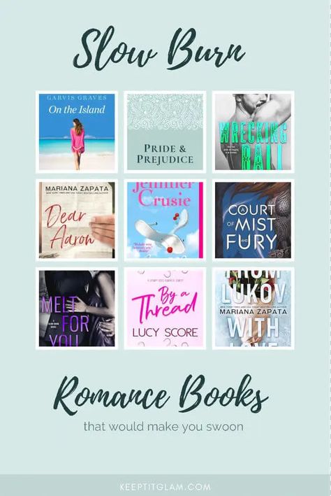 Slow Burn Romance Books So Good You Can’t Put Down - Keep It Glam Slow Burn Romance, Cherish Life, Burn Book, Good Vocabulary Words, Good Vocabulary, Romantic Books, Book Suggestions, Slow Burn, Good Movies To Watch