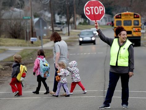 Crossing Guard, Community Workers, Crossing Sign, School Safety, Scout Leader, Stop Sign, Community Helpers, Awareness Campaign, Street Kids