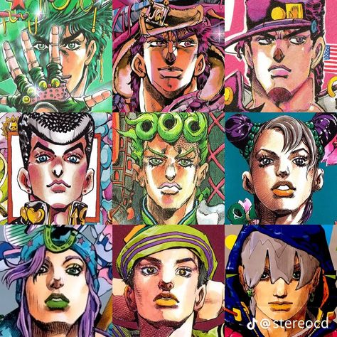 All Jojos, Jojo's Bizarre Adventure Stands, Castlevania Wallpaper, Jojo's Adventure, Chinese Cartoon, Jojo Parts, Jojo's Bizarre Adventure Anime, Adventure Art, Jojo Anime