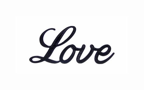 Love Cursive Script Word Art Wall Hanging Sign Plaque Home Decor Typography Love Cursive, Love Letras, Word Art Wall, Love In Cursive, Tattoos To Cover Scars, Radiate Love, Cursive Tattoos, Tattoo Practice, Love Word