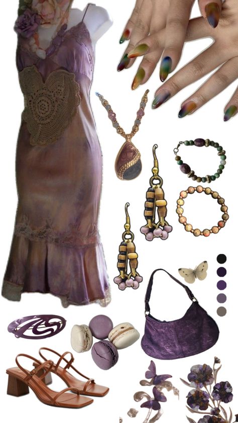 Earthy Boho Aesthetic, Aesthetic Dress Outfit, Earthy Style, Modern Hippie, Boho Outfit, Aesthetic Dress, Brown Jewelry, Boho Aesthetic, Indie Outfits