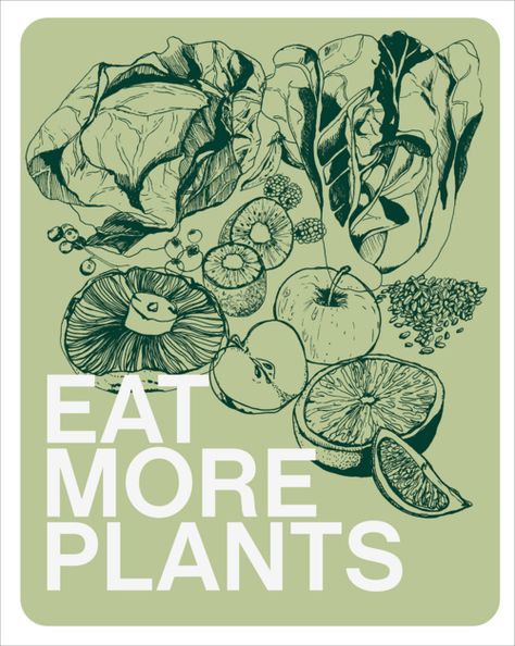 Foto Muro Collage, Eat More Plants, Health Guide, Organic Health, Text On Photo, Arte Fantasy, Going Vegan, New Wall, Fruits And Vegetables