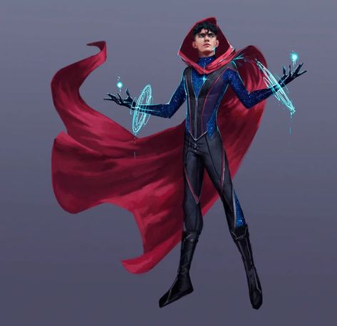 Wiccan Costume, Magic Superhero Design, Billy Maximoff, Wiccan Marvel, Billy Kaplan, Marvel Young Avengers, Marvel Concept Art, Joe Locke, 2022 Art