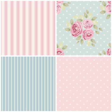 Free Vector Shabby Chic Roses Patterns - Download Free Vectors, Clipart Graphics & Vector Art Digital Paper Free Download, Shabby Chic Prints, Decoupage Paper Free, Chic Background, Vintage China Patterns, Shabby Chic Printables, Free Scrapbook Paper, Free Paper Printables, Chic Illustration