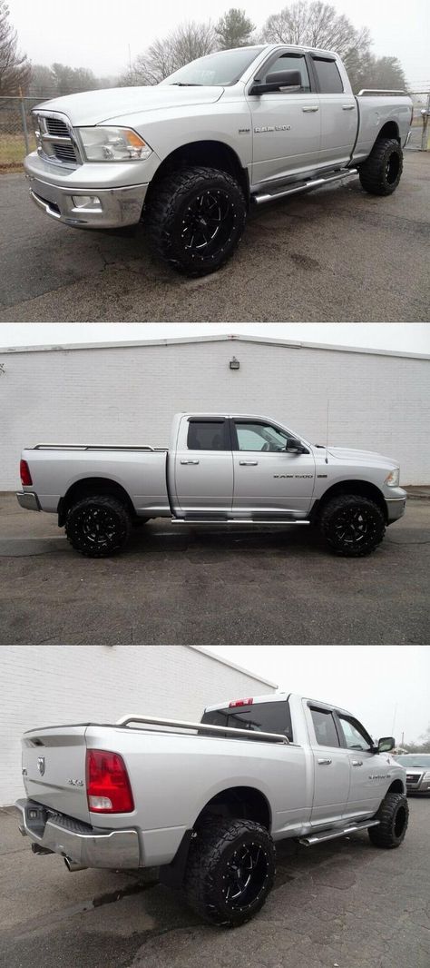 loaded 2011 Ram 1500 Big Horn lifted 2011 Ram 1500, Lifted Trucks For Sale, Best Pickup Truck, Hemi Engine, Pickups For Sale, Receiver Hitch, Honda Ridgeline, 4x4 Trucks, Aluminum Wheels