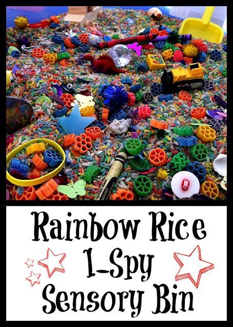 Mommy Ideas, Sensory Tables, Sensory Tubs, Rainbow Activities, Rainbow Rice, Preschool Sensory, Sensory Bin Ideas, Sensory Boxes, Sensory Ideas