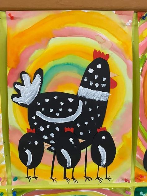 Rodeo Ideas, Rodeo Art, Art Kindergarten, Animal Life Cycles, Animal Art Projects, Montessori Art, French Theme, Art 2023, Rooster Art