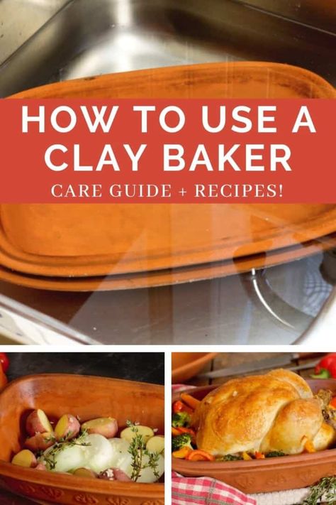 Clay Baking Dish, Clay Pot Cooking Recipes, Clay Pot Cooking, Clay Cooking Pots, Roaster Recipes, Earth Food, Baked Ribs, Clay Oven, Steam Recipes