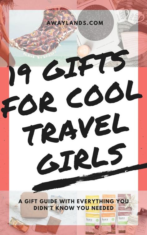 19 Unique Gifts for Cool Travel Girls | Away Lands Girls Getaway Weekend Gifts Party Favors, Sister Trip Gift Ideas, Ladies Weekend Gifts, Ladies Trip Gift Ideas, Vacation Gifts For Friends, Girls Trip Party Favors, 40th Birthday Trip Gift Bags, Girls Beach Trip Gift Bag Ideas, Beach Trip Gifts For Friends