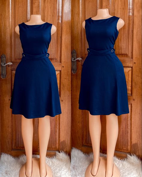 Pinafore Dress Outfit Work, Office Wears Short Gown, Office Uniform For Women Work Outfits, African Dresses Modern For Church, Corporate Gowns, Work Attire Women, Simple Work Outfits, Lace Dress Classy, Fancy Short Dresses