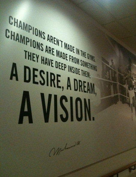 The stuff champions are made of Champions Quotes, Muhammed Ali, Career Change, At Home Gym, Inspirational Pictures, Fitness Quotes, Fitness Inspiration, Inspire Me, Get Fit