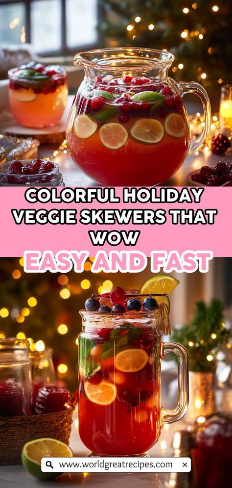 Elevate your holiday celebrations with colorful Holiday Veggie Skewers shaped like Christmas trees! These delightful skewers are not only visually stunning but also filled with a medley of fresh vegetables, making them a perfect healthy snack. Ideal for potlucks or family gatherings, they are easy to prepare in advance, allowing you more time to enjoy the festivities. Pair them with your favorite dips to enhance the flavors and create an interactive eating experience. Make every bite festive ! Healthy Holiday Treats, Cucumber Yogurt, Veggie Skewers, Favorite Dips, Healthy Holidays, Fresh Cherries, Fresh Vegetables, Holiday Treats, Family Gatherings