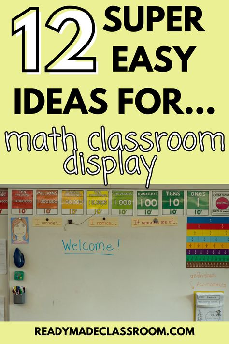 math classroom display Classroom Maths Display, Maths Classroom Displays Primary, Maths Classroom Displays Secondary, Maths Careers Display, Maths Mastery Display, Math Bulletin Boards Middle School, Classroom Displays Ks2, Classroom Posters Elementary, Primary Classroom Displays