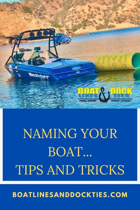 Naming your boat can be a challenge. Do you want to have a funny name? Do you want to name your boat using a play on words related to your profession? There are many options when naming your boat. Check out our tips and tricks to help name your boat. Clever Boat Names, Cool Boat Names, Funny Boat Names, Boat Tips, Funny Boat, Water Vessel, Boat Humor, I Name, Ski Boats