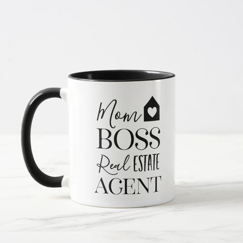 Real Estate Agent Attire, Real Estate Agent Outfits, Real Estate Marketing Gifts, Real Estate Business Plan, Real Estate Fun, Real Estate Agent Gift, Boss Coffee, Real Estate Agent Marketing, Marketing Gift