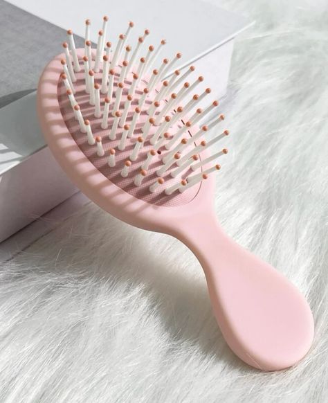 Mini Hairbrush Aesthetic, Hairbrush Aesthetic, Mini Hairbrush, Fear God, Trashy Outfits, Hair Appliances, Bath And Body Care, Pink Vibes, Birthday List