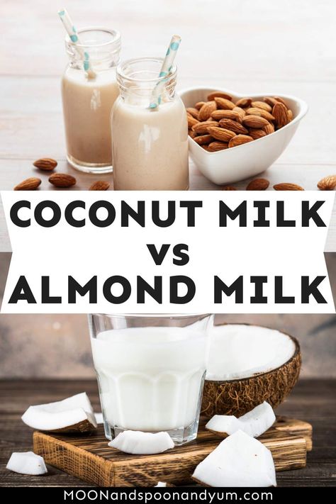 Coconut Milk Vs Almond Milk, Almond Milk Benefits, Best Coconut Milk, Make Coconut Milk, Milk Benefits, Farm Fresh Milk, Non Dairy Milk, Homemade Almond Milk, Chef Food