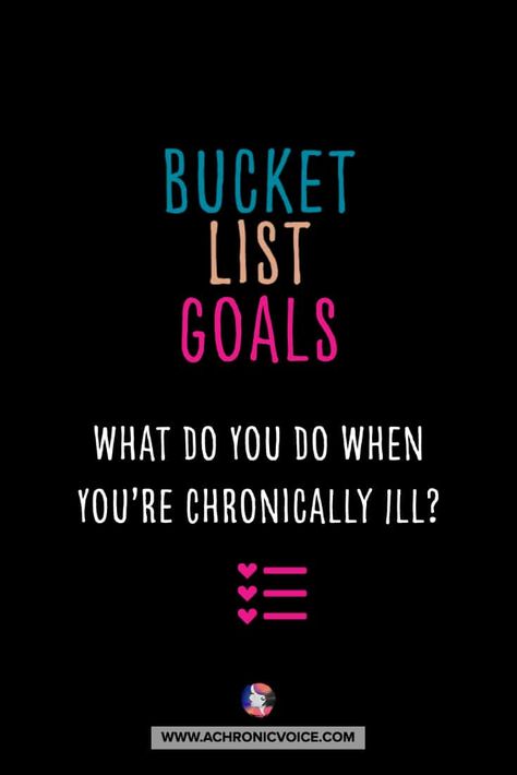 What do you do about your bucket list dreams and goals when you're chronically ill? When pain and fatigue are major factors in all that you do? Terminal Illness Bucket List, Best For Me Quotes, Dreams And Goals, Terminal Illness, Writing Blog Posts, Knowledge And Wisdom, Health Journey, What To Say, Take Me Out